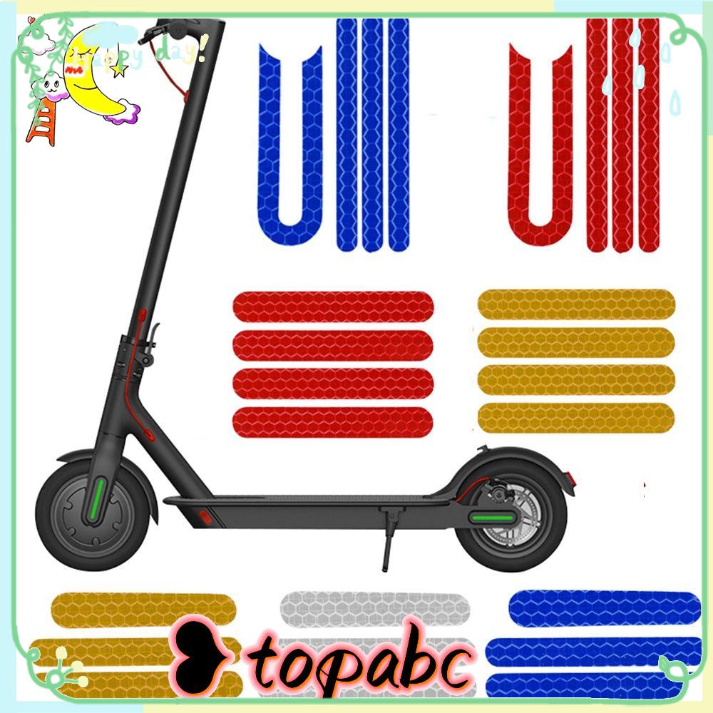 Top Stiker Skuter Elektrik Kualitas Tinggi Keselamatan Malam Berkendara Bersepeda Aksesoris M365 M365Pro Reflektor