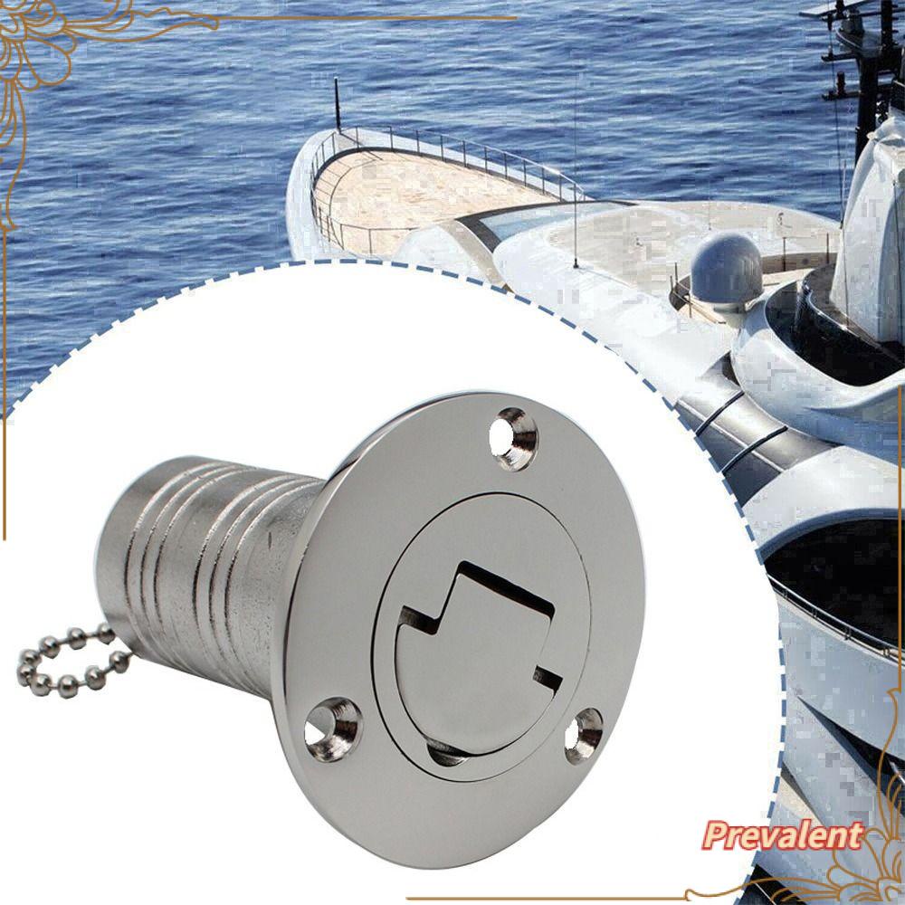 Preva Water Fill Inlet Aksesoris45° Marine Check Valve Pengisi Dek Trailer Satu Arah