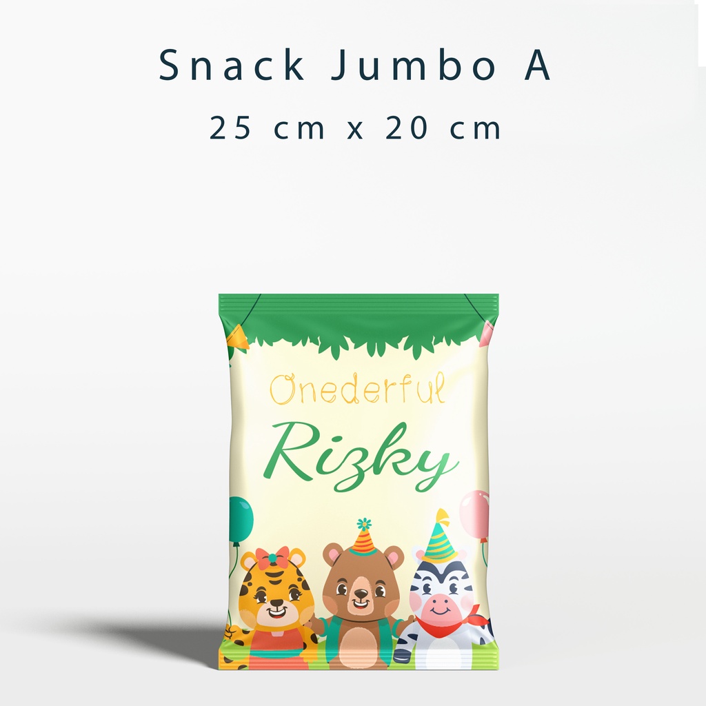 Giant Snack Jumbo Ulang Tahun Anak / Jumbo Snack Pouch A