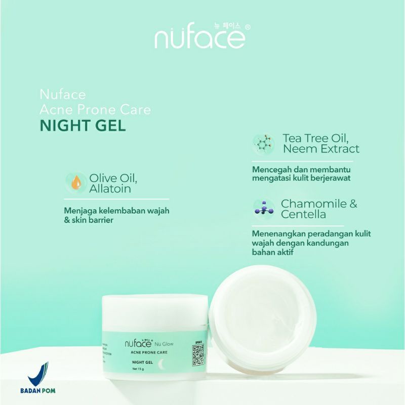 Nu Face Day &amp; Night Cream Acne care