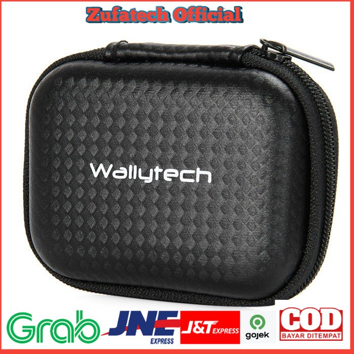 WallyTech Shock-proof Storage Bag for Yi &amp; GoPro - SA-3174 - Black