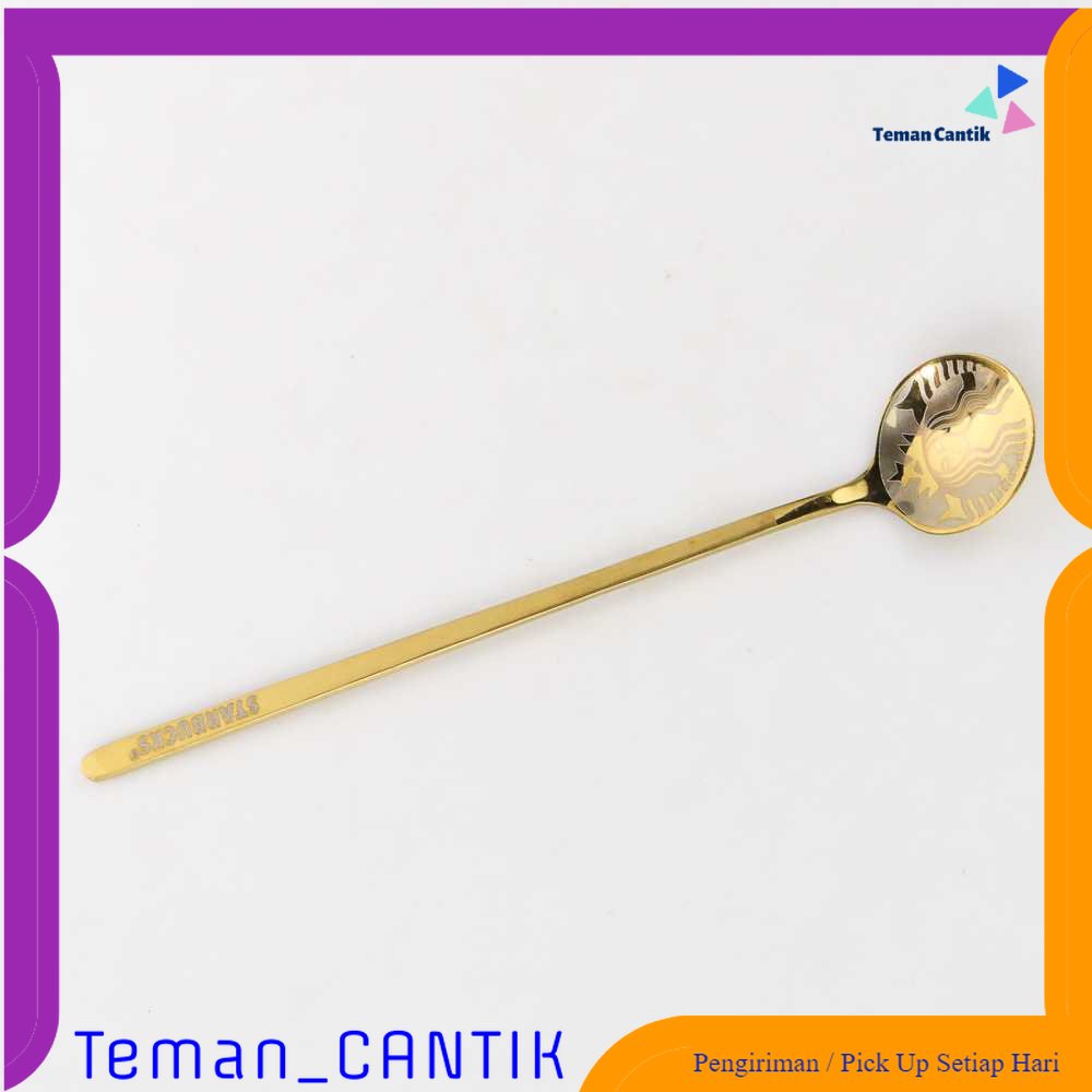 TC - DPR Moitakiy Sendok Makan Dessert Ice Cream Spoon Stainless Steel 17.5 cm - F89