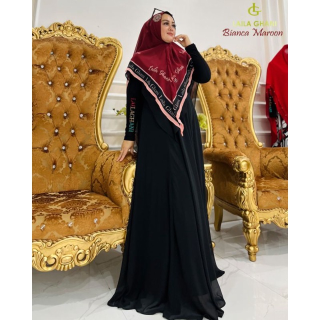 Gamis syar'i Laila Ghani