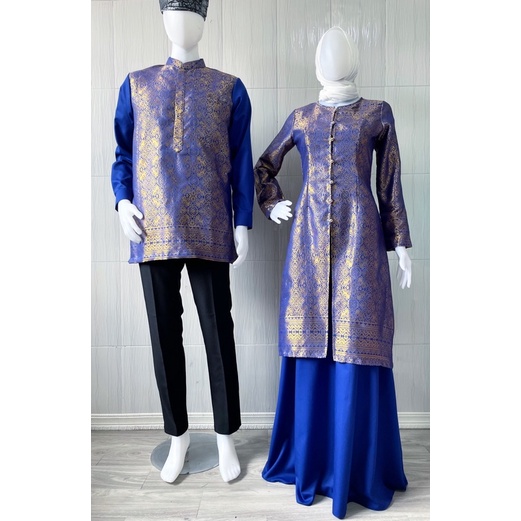 Set couple songket seragam bridesmaid