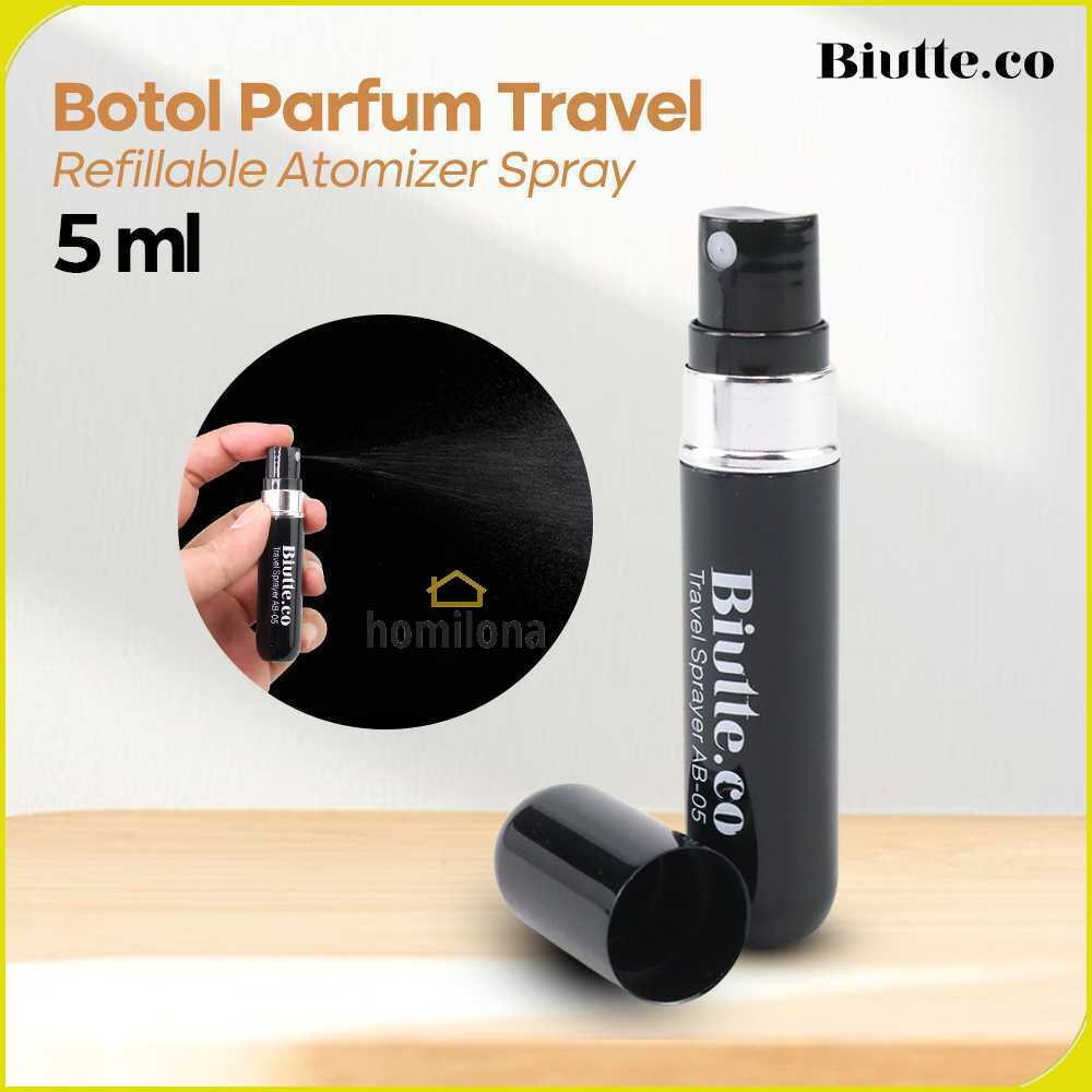 Biutte.co Botol Parfum Travel Refillable Atomizer Spray 5 ml - AB-05