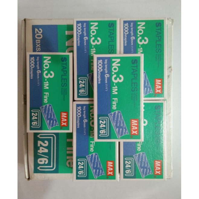 

isi Staples max no 3
