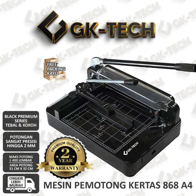 

Mesin Thick Layer Paper Cutter A3 868 - Mesin Pemotong Kertas 1 rim