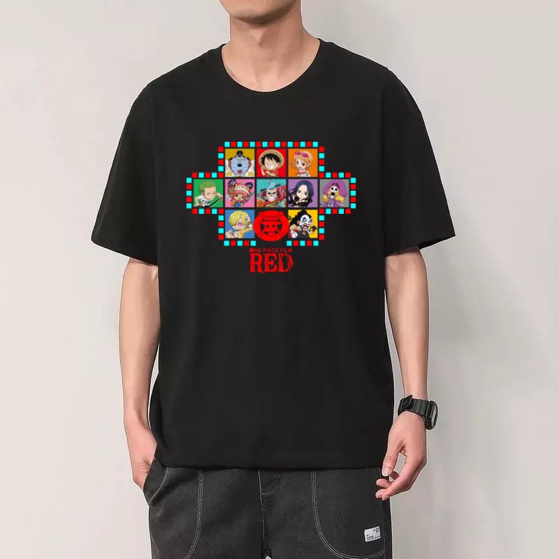 ALIPIO FASHION - BAJU OVERSIZE ONEPIECE RED / fashion pria / baju pria / oversize / model terbaru / keren / murah