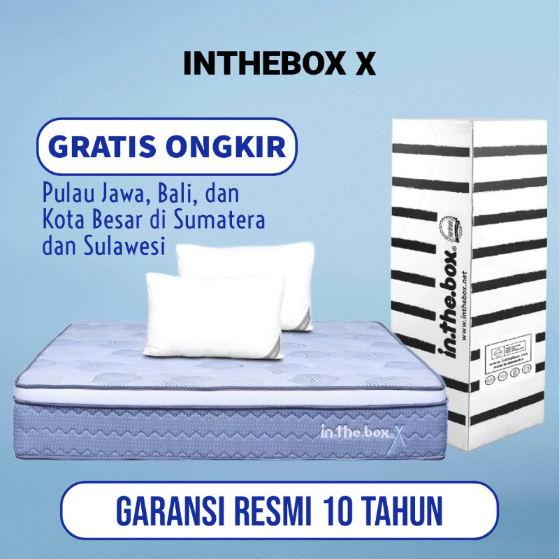 In The Box Solo  / Kasur Springbed Inthebox X (Kasur Springbed Inthebox X dengan kemasan baru)