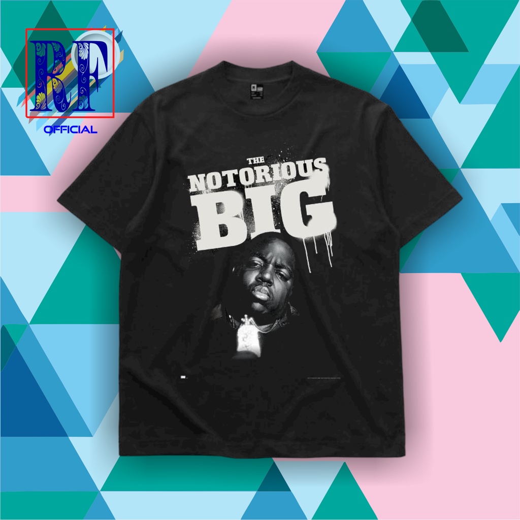 TSHIRT | OVERSIZE | KAOS NOTORIOUS  B.I.G | BAJU BOOTLEG | TSHIRT RAPPER HIPHOP VINTAGE | KAOS OVERS