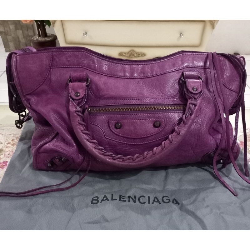 preloved tas Balenciaga City Large