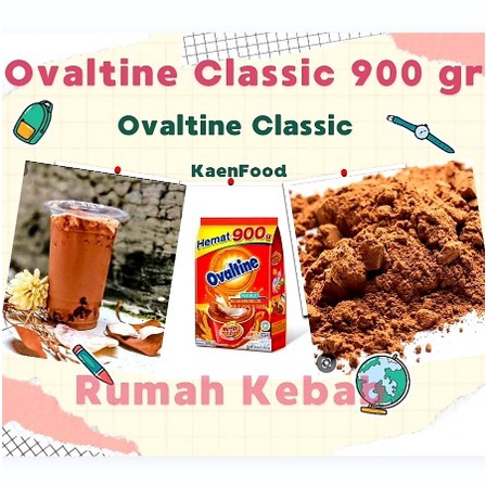 

Ovaltine Classic BestSeller Minuman Serbuk Cokelat Malt 900 gr.