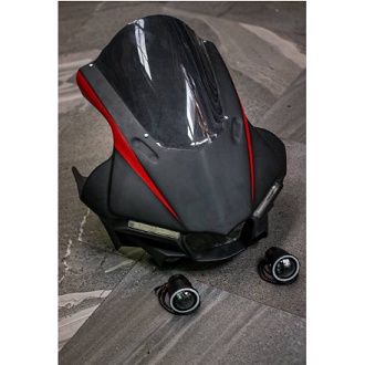 HEADLAMP YAMAHA R15 MODEL R1 KEDOK R1 NEW R15 V3 VISOR YAMAHA R15V3 KEDOK R1 R15V3 KEDOK R15 VVA