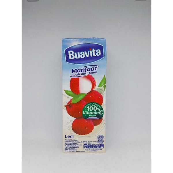 

Buavita Minuman Sari Buah Rasa Leci 250ml