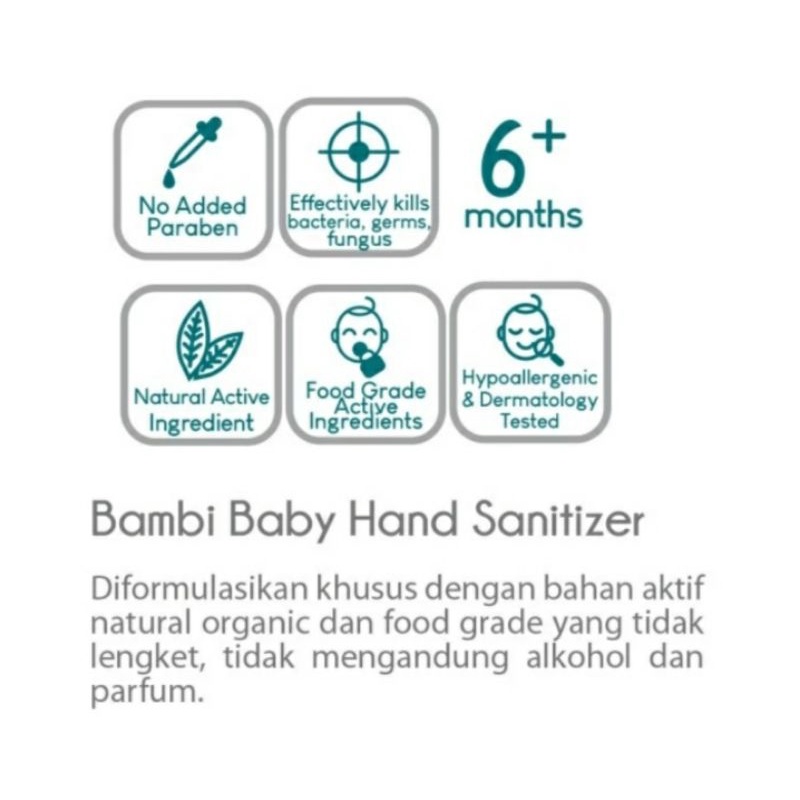 Bambi Baby Hand Sanitizer 60 ml