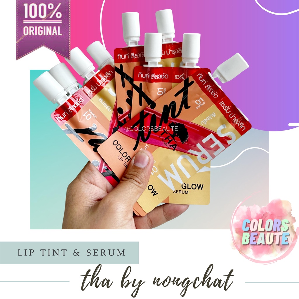 THA BY NONGCHAT LIP TINT AND SERUM
