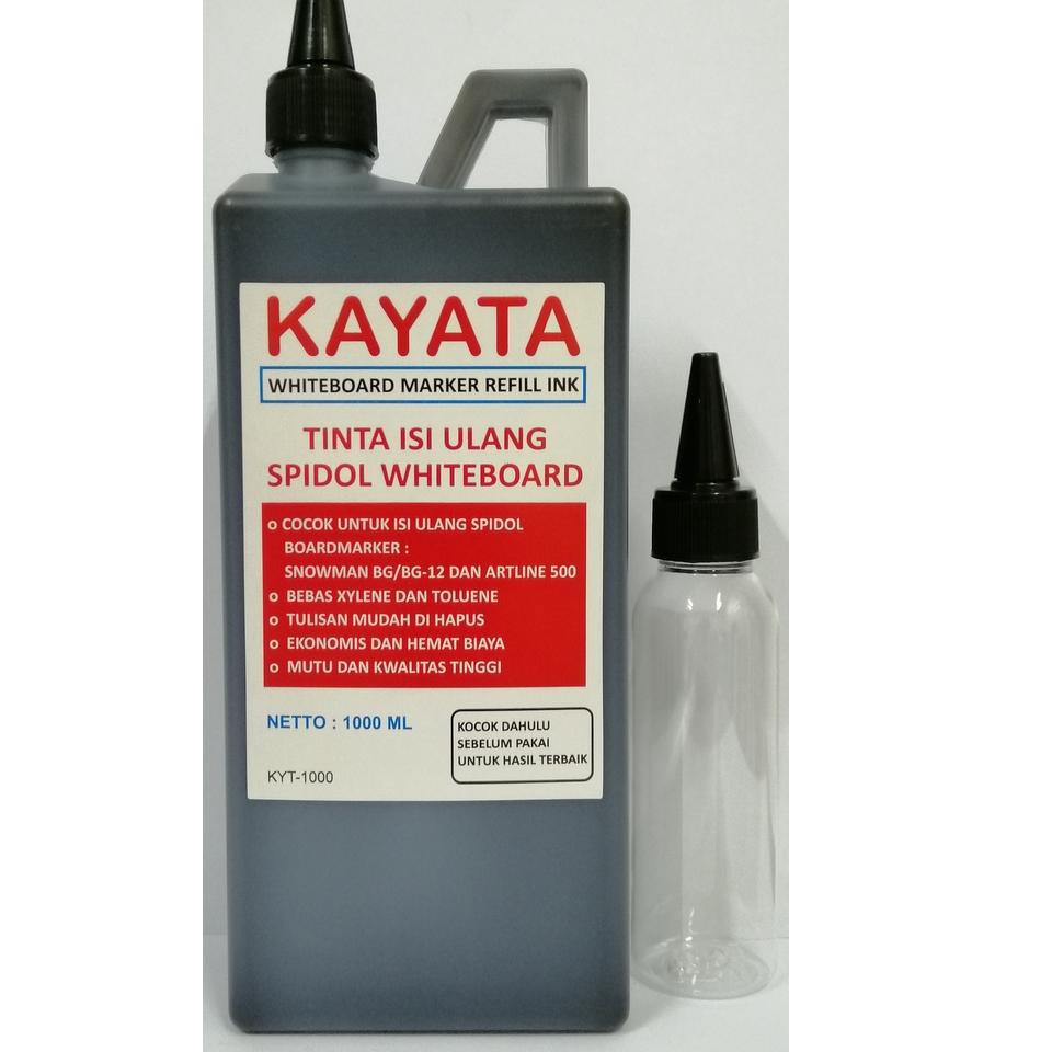 

[Y-9O ♫♪] Tinta spidol whiteboard refill Kayata murah dan berkualitas 1000 ML Tinta isi ulang spidol-bisa cod