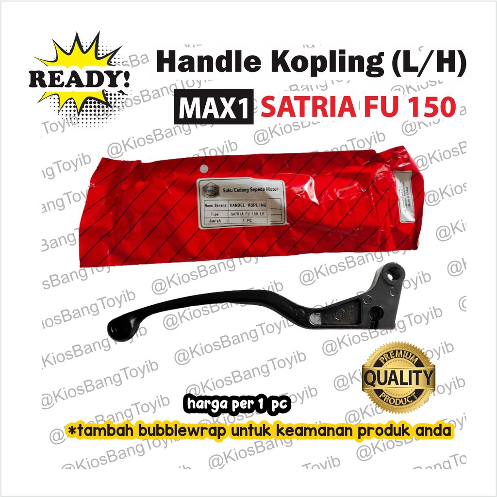 Handle Handel Tuas Kopling Kiri (L/H) Suzuki SATRIA FU 150 BLACK(max1)