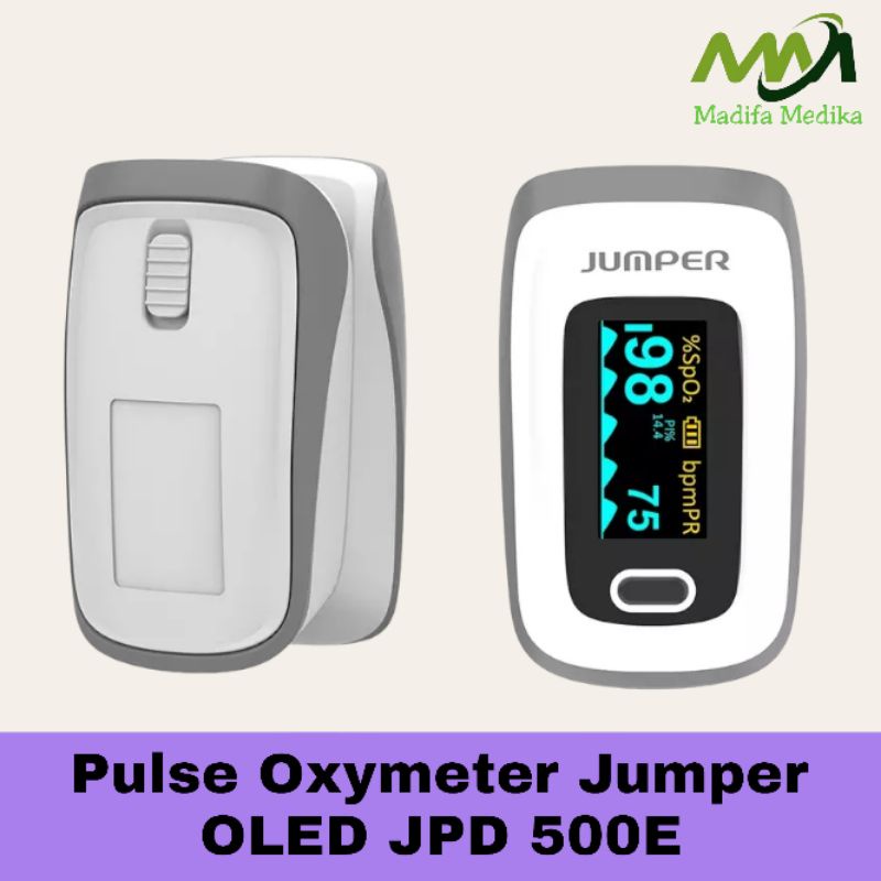 Jual Pulse Oximeter Jumper OLED Pulse Oxymeter Jumper JPD 500E Shopee