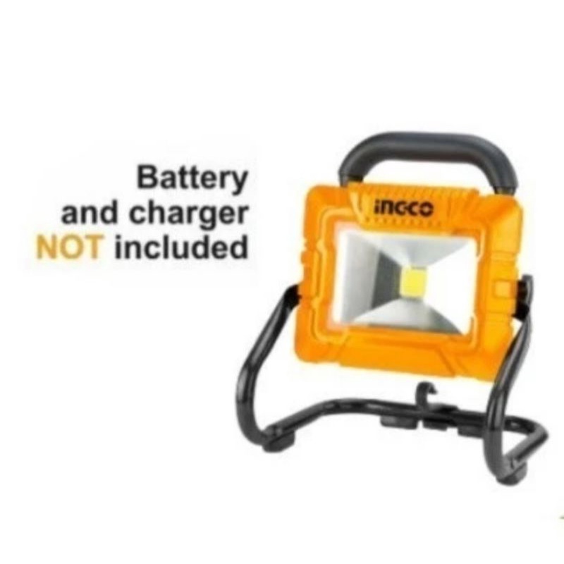 Ingco CWLI2025 Lampu Sorot 20 Watt LED Cordless 20V Work Lamp Baterai