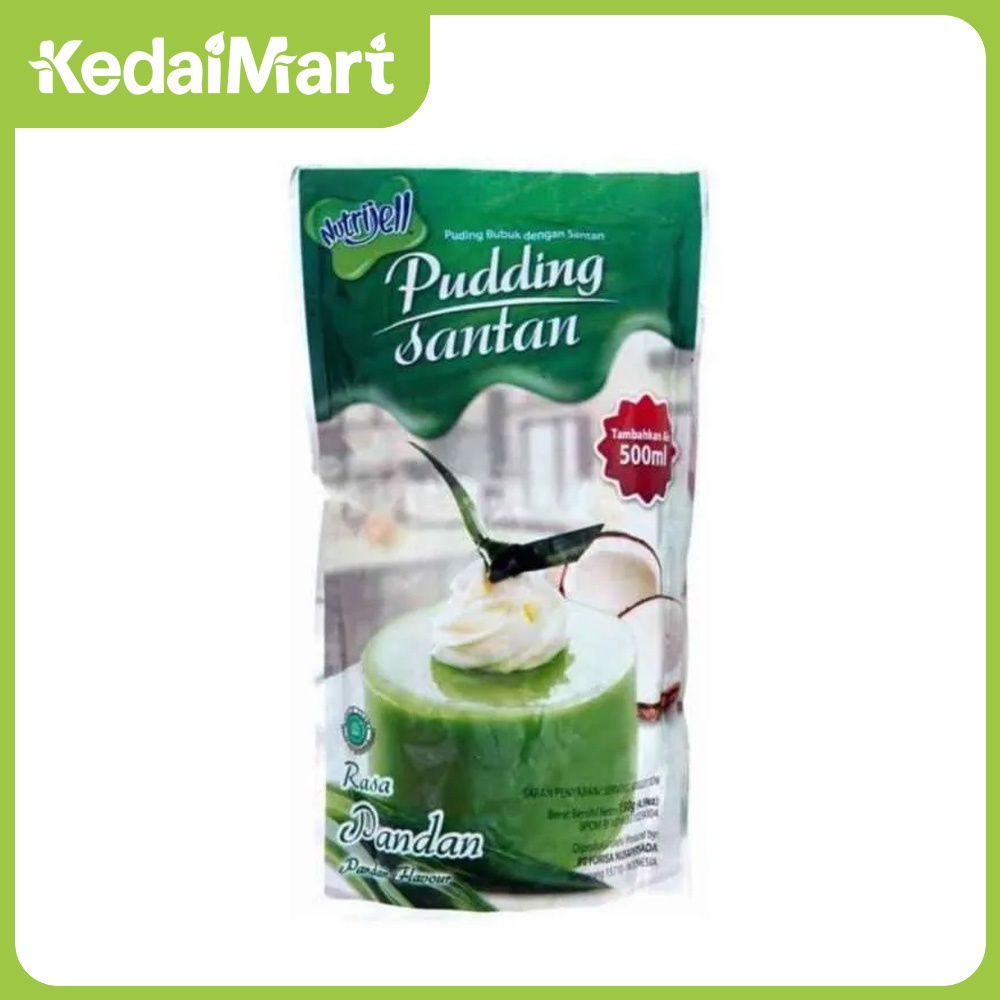 

Pudding Susu Nutrijell Rasa Pandan 130 Gram