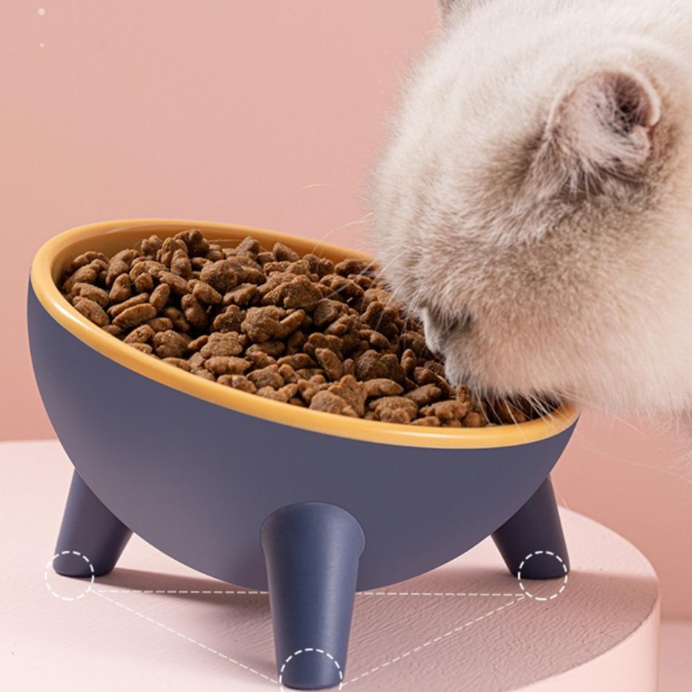 Solighter Mangkuk Makan Wadah Kenyamanan Pet Elevated Bowl