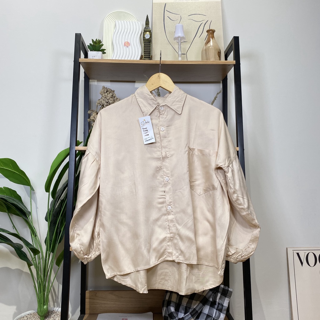 Kemeja Wanita Rayon Twill - Sabilla Shirt