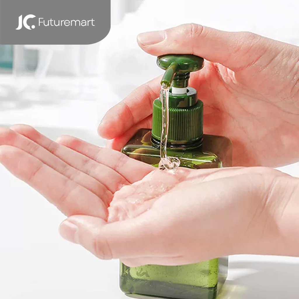 BOTOL SABUN CAIR SHAMPOO KOTAK PETG HAND SOAP DISPENSER WITH PUMP