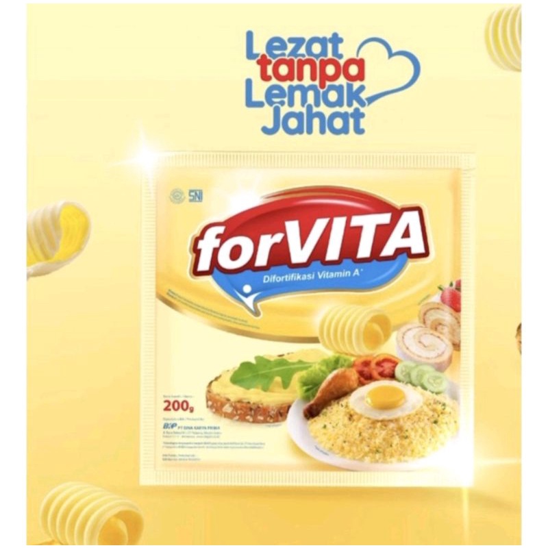 FORVITA/FILMA MARGARINE 200GR