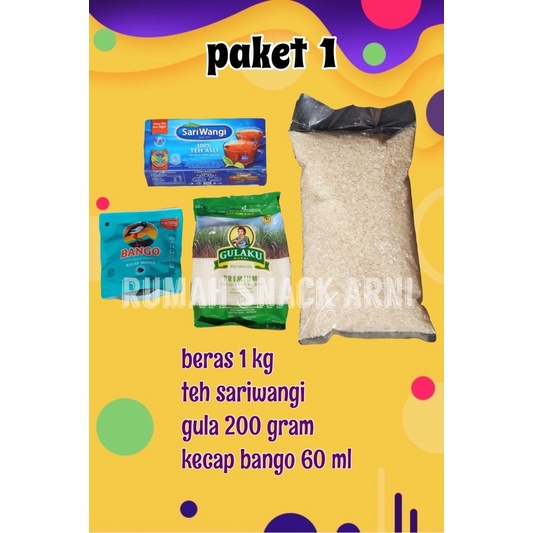 

PAKET 1 / SEMBAKO / BERAS / GULA MURAH / KECAP / SEMBAKO MURAH