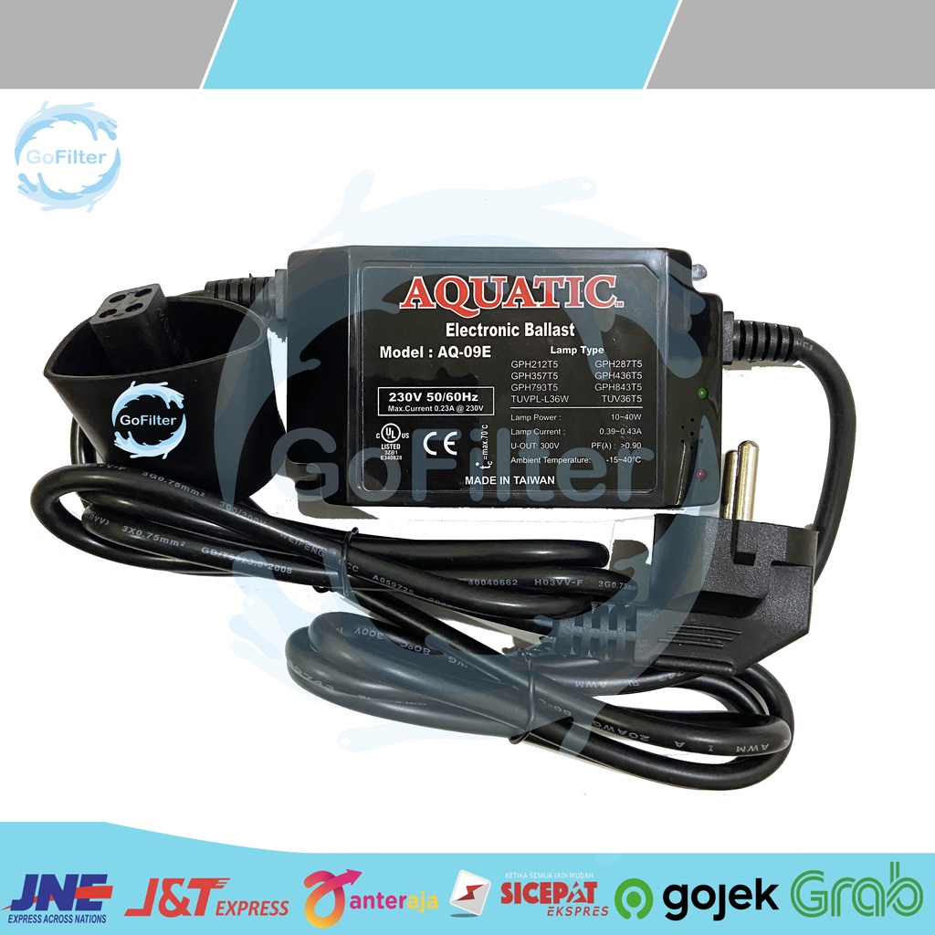 Jual BALLAST ADAPTOR LAMPU UV UVC 8 12 GPM ULTRAVIOLET 32 39 WATT
