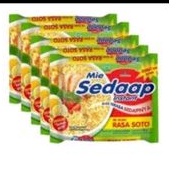 

Sedaap mie rasa soto 75gr isi 5 biji