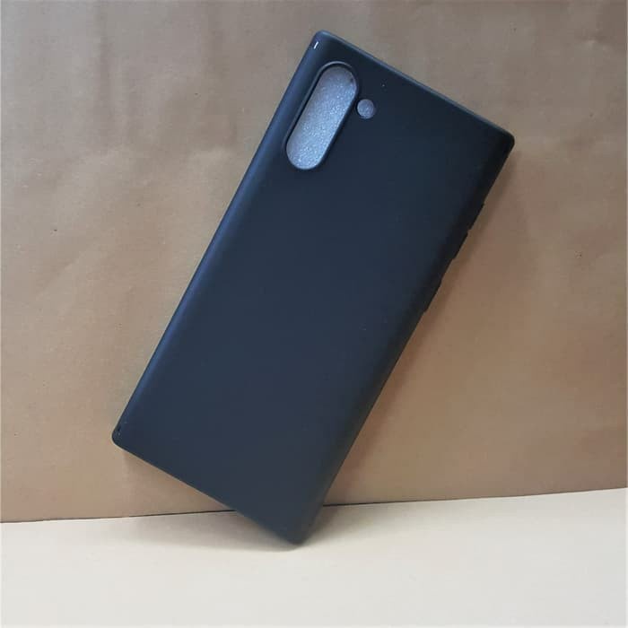 SAMSUNG NOTE 10 NOTE 10 PLUS CASE SOFTCASE SILIKON BLACK MATTE SOFT HITAM CASING COVER NOTE 10+