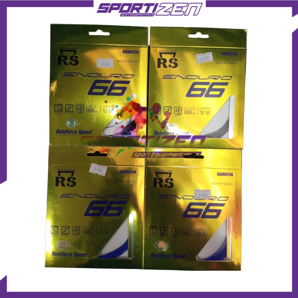 SENAR RAKET BADMINTON BULUTANGKIS RS ENDURO 66 ORIGINAL