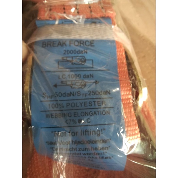 Kotrek trek belt track belt trekbel 10meter