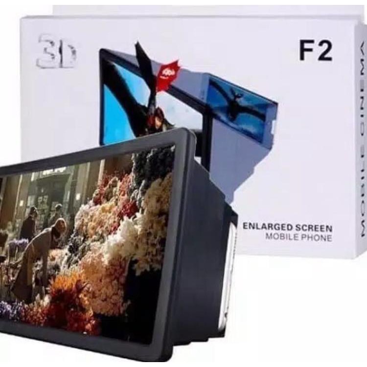 PHONE SCREEN AMPLIFIER CINEMA MOBILE 3D LAYAR KACA HD PEMBESAR HANDPHONE 3X ZOOM/ TERMURAH