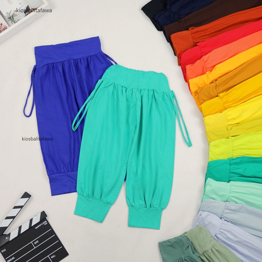 Aladin Polos uk 5-6 Tahun / Pants Kids Murah Polos Panjang Adem Celana Anak Perempuan Harian