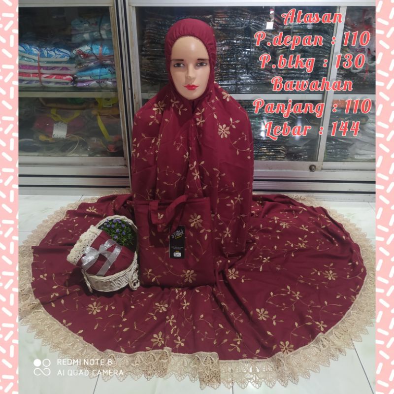 MUKENA remaja putusan cantik elegan