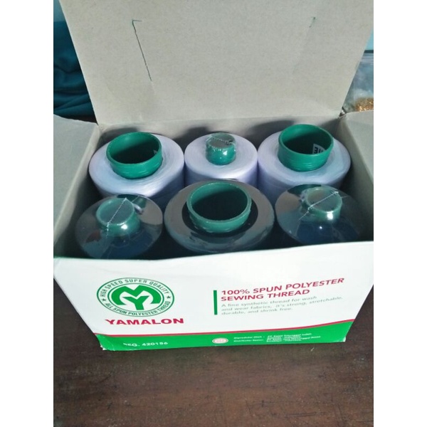 Benang yamalon besar ready hitam dan putih