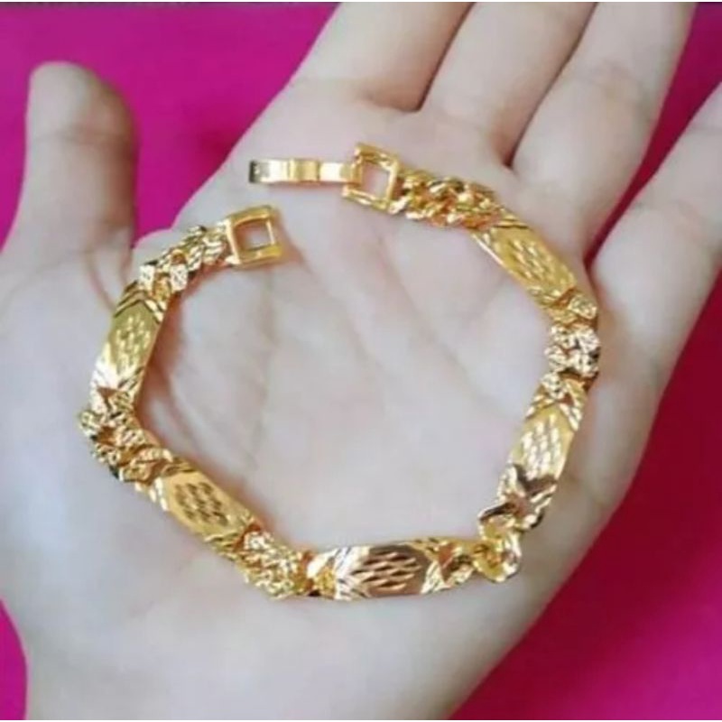 Gelang rantai plat gelang wanita