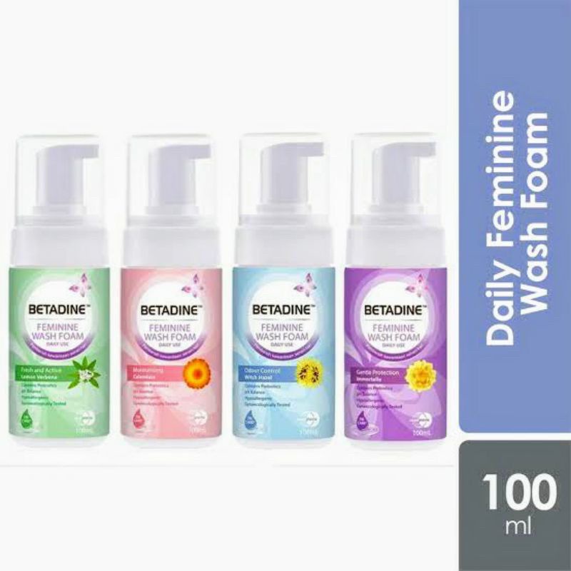 Betadine Feminine Wash Foam/ Betadine Antiseptik / Betadine Feminine Hygiene