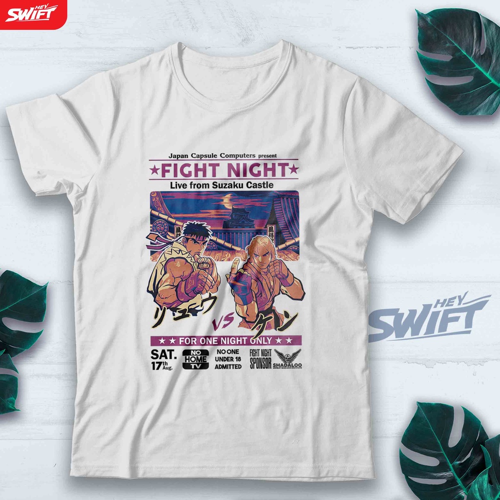 KAOS Live from Suzaku Castle street fighter king of fighter TSHIRT BAJU DISTRO