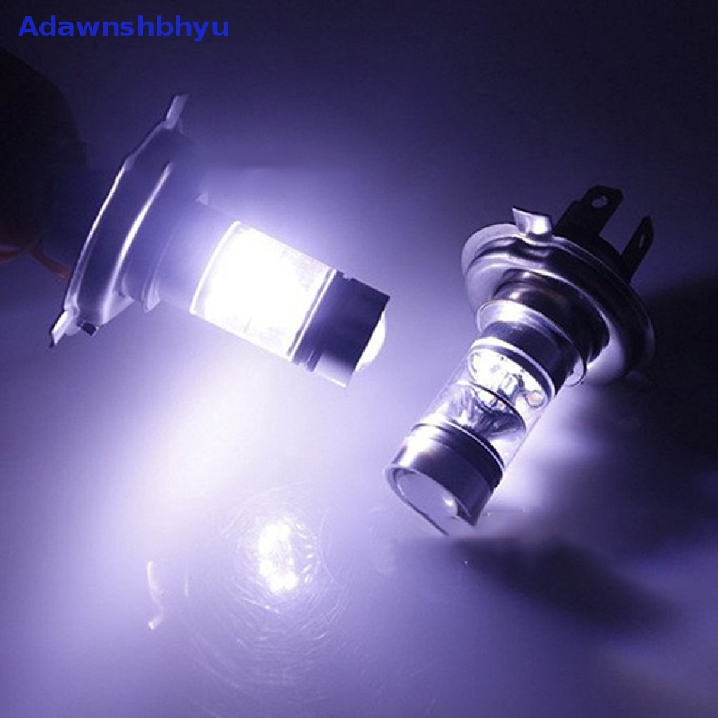 Adhyu H4 100W 20LED Bulb Hi/Lo Beam HID 6000K Putih Lampu Depan Motor High Power ID