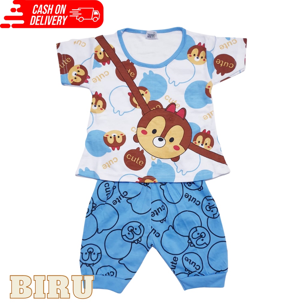 setelan joger anak perempuan usia 0-12 bulan / pakaian baby cewe &lt; 1 tahun kupu-kupu baby gracia