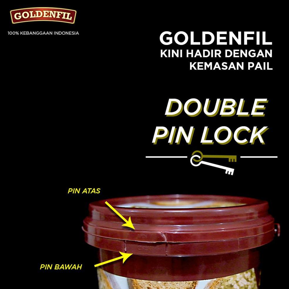 

Banjir Promo 1.1 GOLDENFIL Choco Crunchy 1kg HALAL !!! GRATIS masker 1 pcs .,.,.,.,