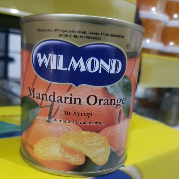 

TERLARIS wilmond mandarin orange in syrup(jeruk mandarin dalam sirup)/312g