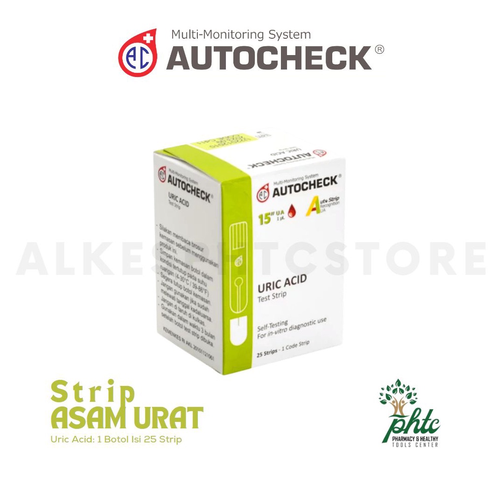 Strip Autocek Asam Urat / Autocheck Asam Urat Isi 25