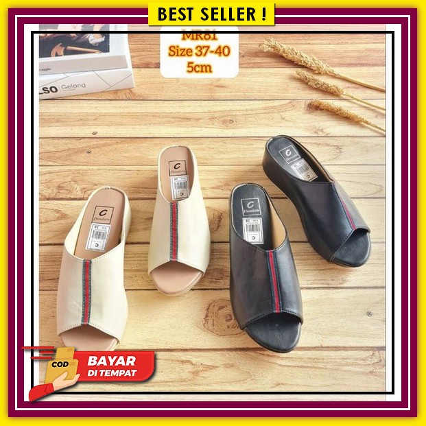 Sendal Sofia Terbaru Wedges Import Premium Nyaman Pesta Wedges Wanita Casual Sendal Tali Cewek Cod(B