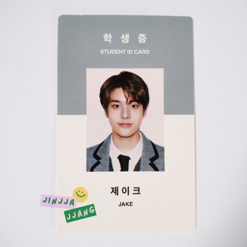 PC PHOTOCARD JAKE ENHYPEN IDC ID CARD SG21 SEASON GREETING