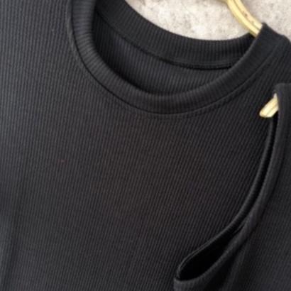 INNER SPAN PANJANG / INNER MAXI DRESS / INNER DRESS HITAM